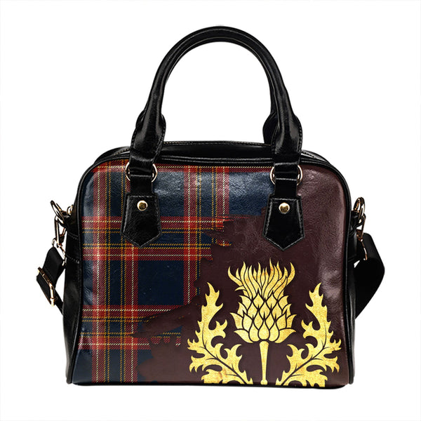 Inverness Hunting (Inverness Duke of York 2) Modern Tartan Shoulder Handbag Thistle Oldest Style