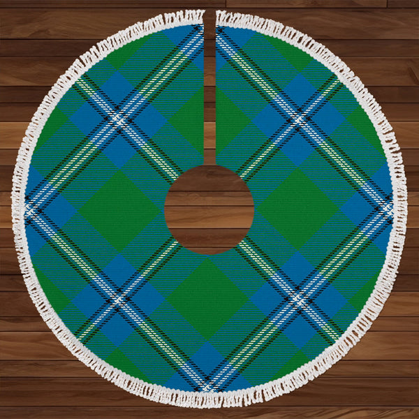 Irvine Ancient Clan Badge Tartan Christmas Tree Skirt