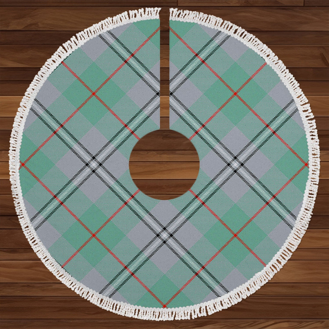 Irvine of Glentulchan Ancient Clan Badge Tartan Christmas Tree Skirt