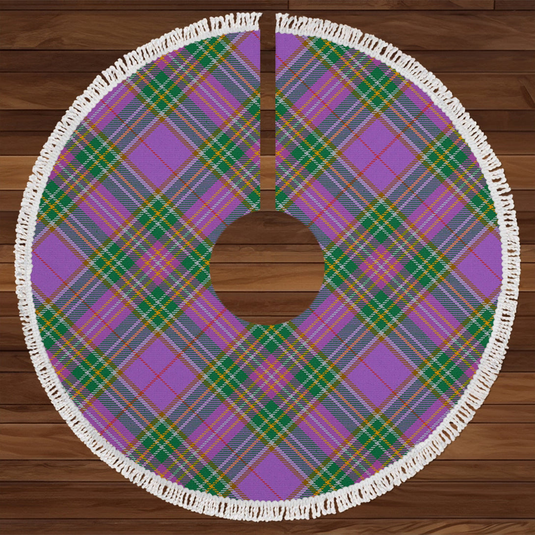 Isle of Man Manx Ancient Tartan Christmas Tree Skirt