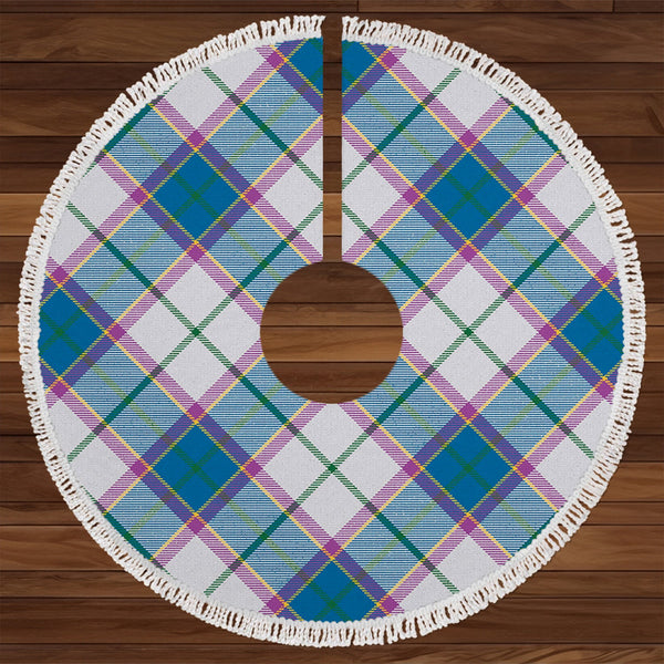 Isle of Man Manx Dress Ancient Tartan Christmas Tree Skirt