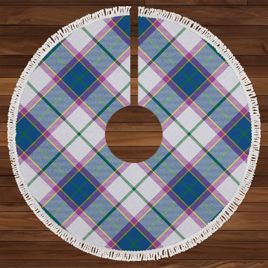 Isle of Man Manx Dress Modern Tartan Christmas Tree Skirt