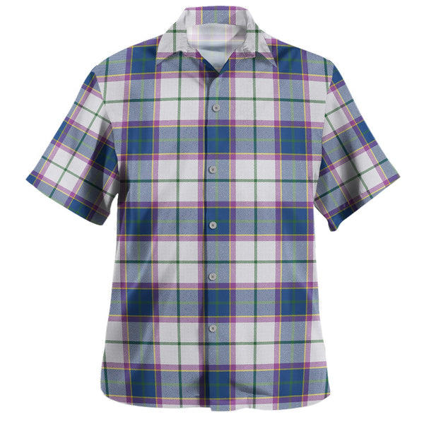 Isle of Man Manx Dress Modern Tartan Hawaiian Shirt