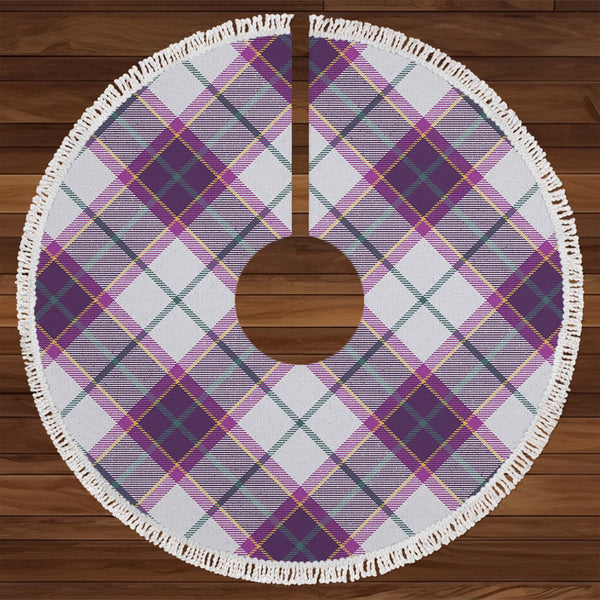 Isle of Man Manx Dress Weathered Tartan Christmas Tree Skirt