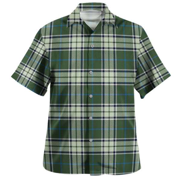 Isle of Man Manx Ellan Vannin Modern Tartan Hawaiian Shirt