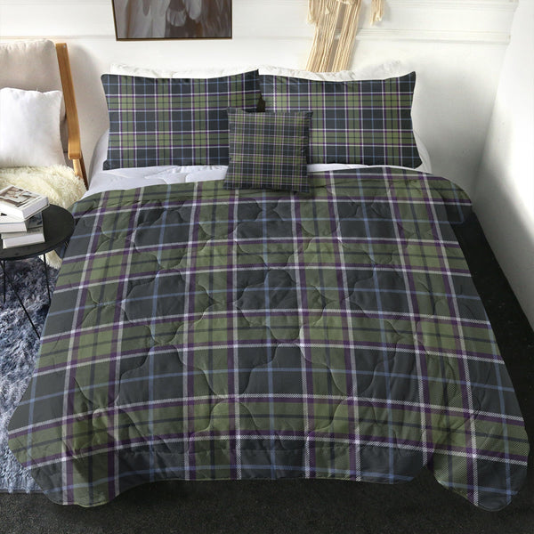 Isle of Man Manx Ellan Vannin Weathered Tartan Comforter