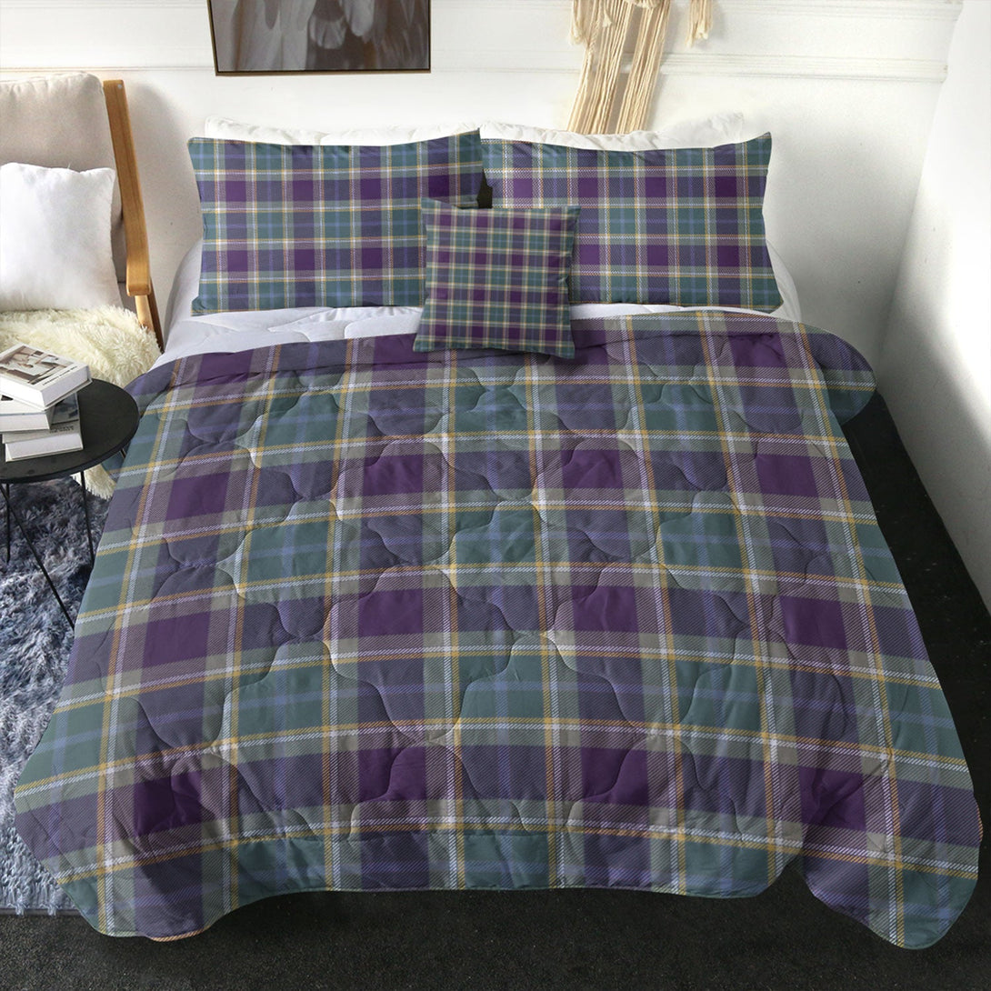 Isle of Man Manx Hunting Weathered Tartan Comforter