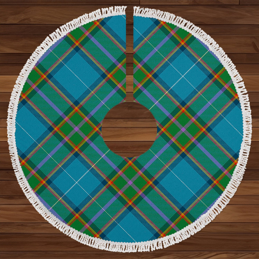 Isle of Man Manx National Tartan Ancient Tartan Christmas Tree Skirt