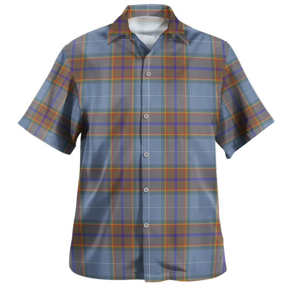 Isle of Man Manx National Tartan Weathered Tartan Hawaiian Shirt