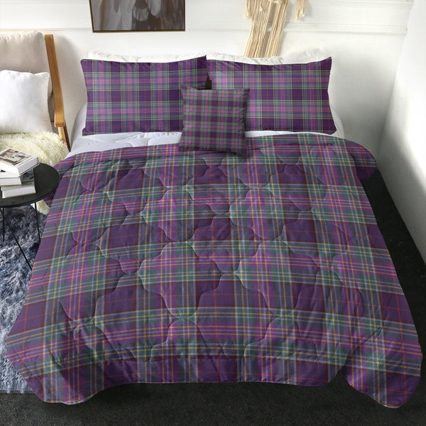 Isle of Man Manx Weathered Tartan Comforter