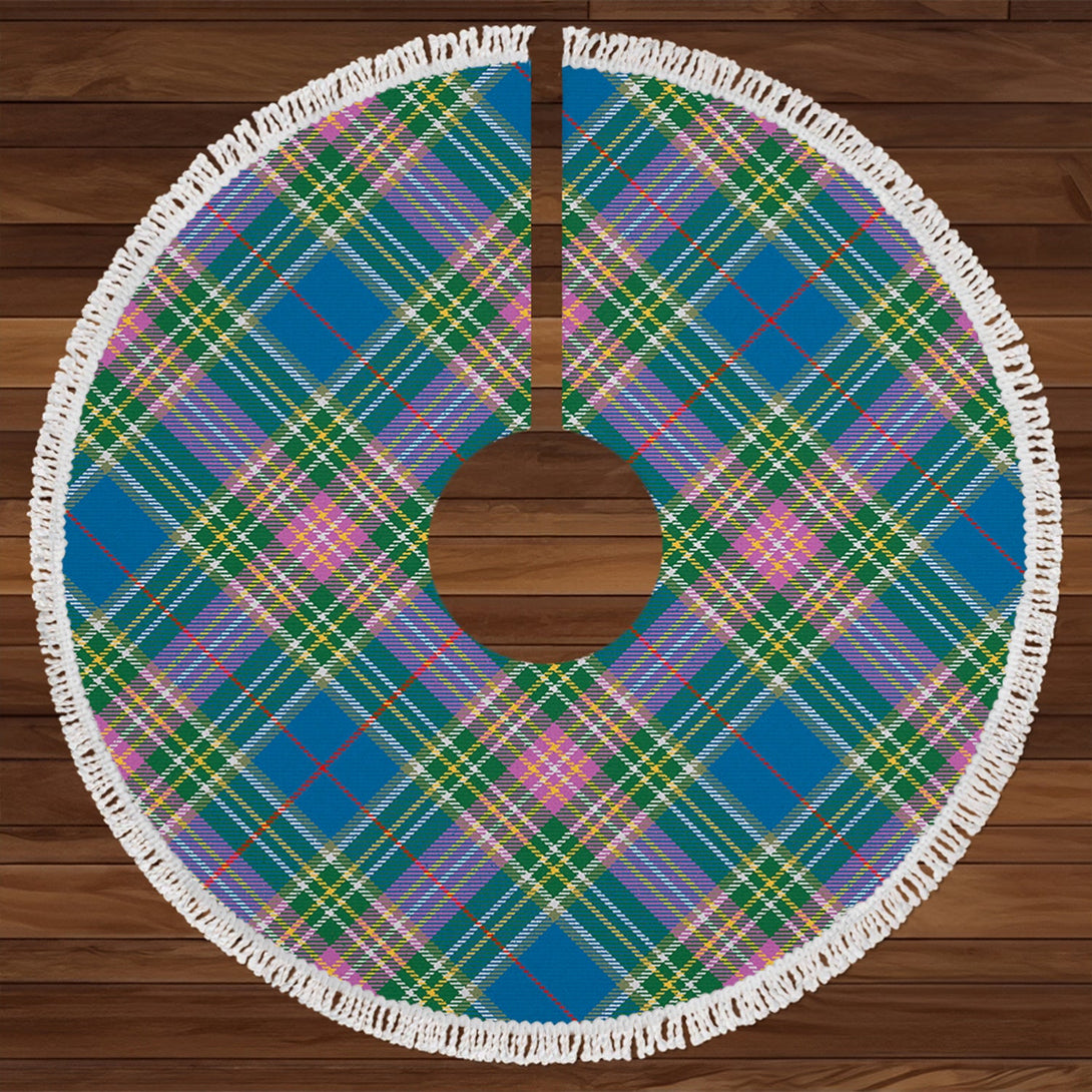 Isle of Man Manx 2 Ancient Tartan Christmas Tree Skirt