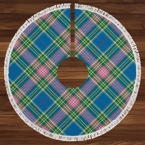 Isle of Man Manx 2 Ancient Tartan Christmas Tree Skirt