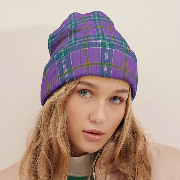 Jackson Ancient Clan Badge Tartan Knitted Beanie