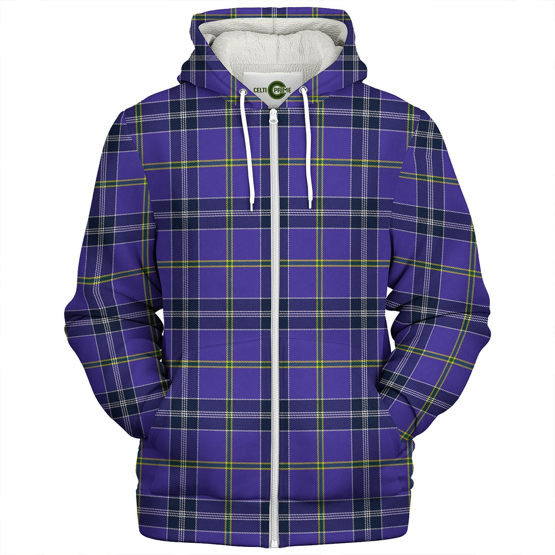 Jackson Modern Clan Badge Tartan Sherpa Hoodie