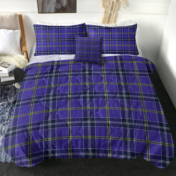 Jackson Modern Clan Badge Tartan Comforter