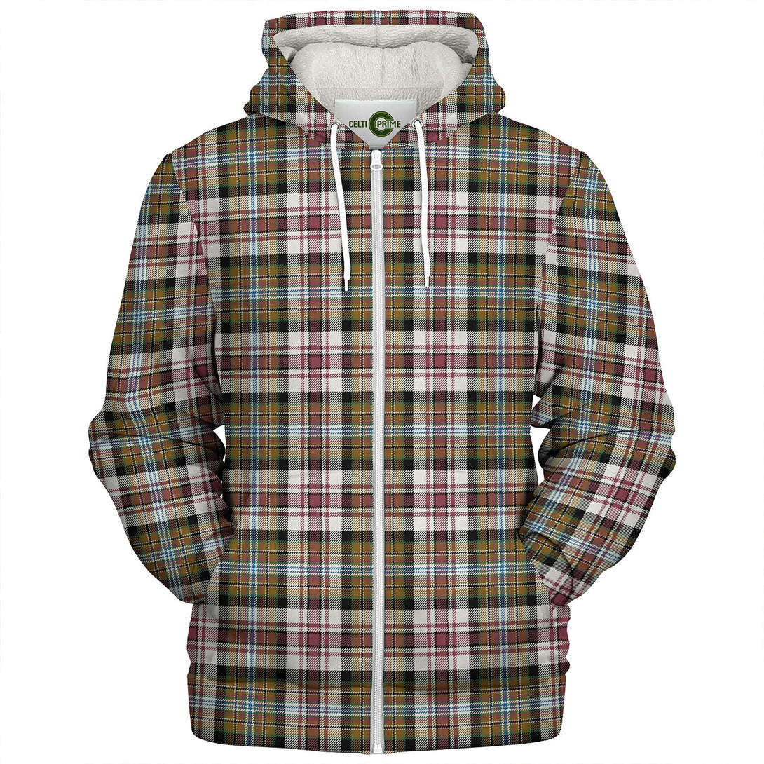 Jacobite Dress Ancient Tartan Sherpa Hoodie