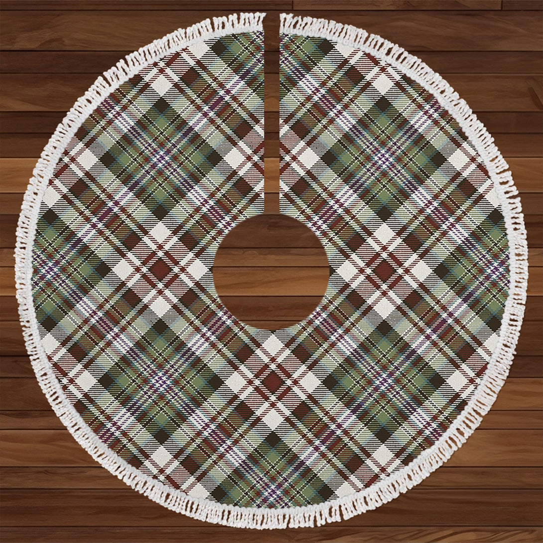 Jacobite Dress Weathered Tartan Christmas Tree Skirt