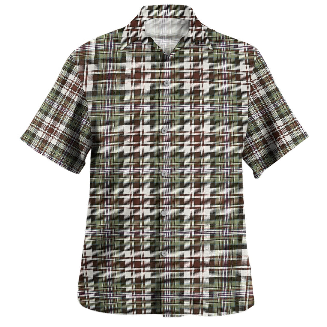 Jacobite Dress Weathered Tartan Hawaiian Shirt