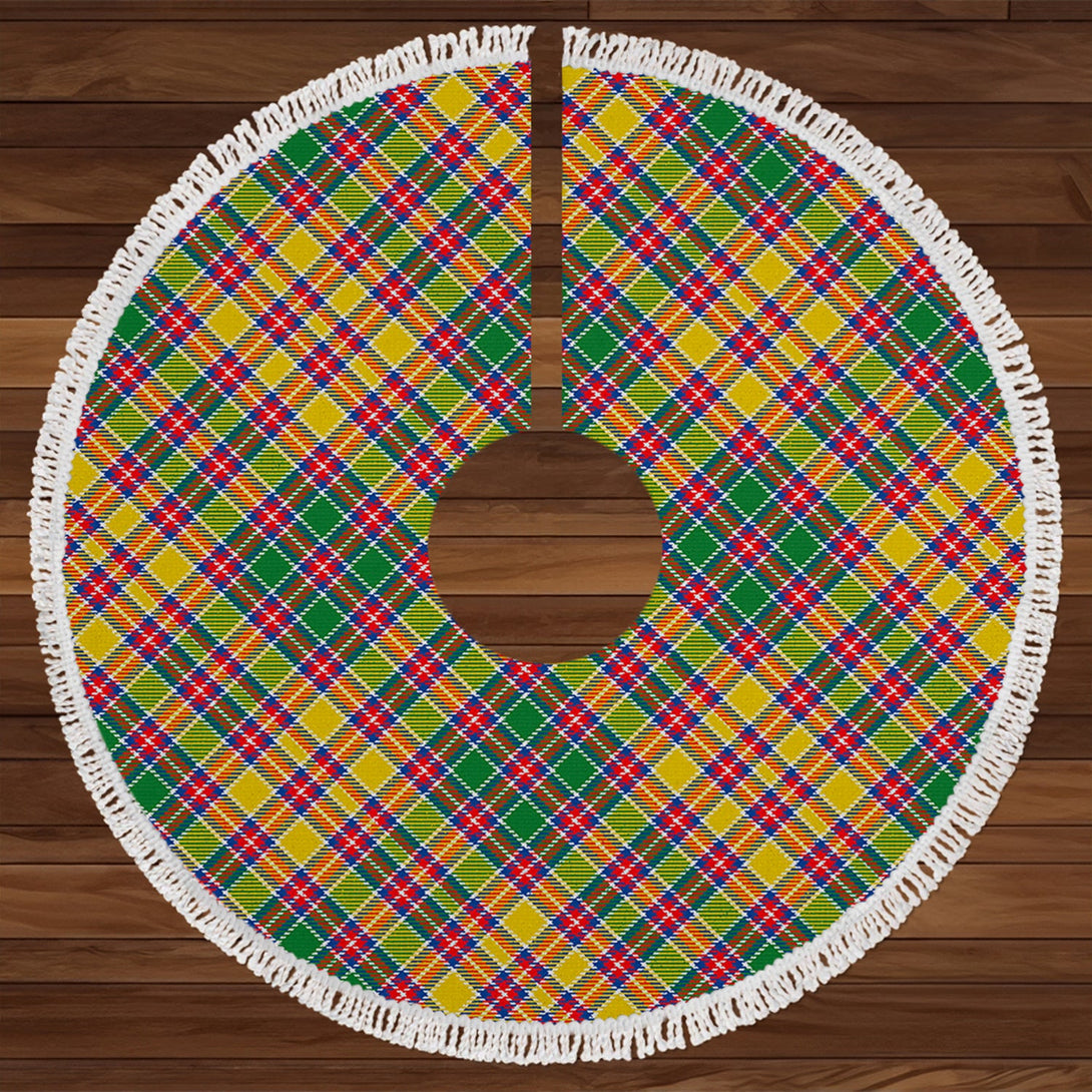 Jacobite Modern Tartan Christmas Tree Skirt