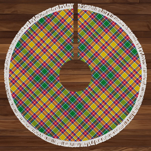 Jacobite Modern Tartan Christmas Tree Skirt