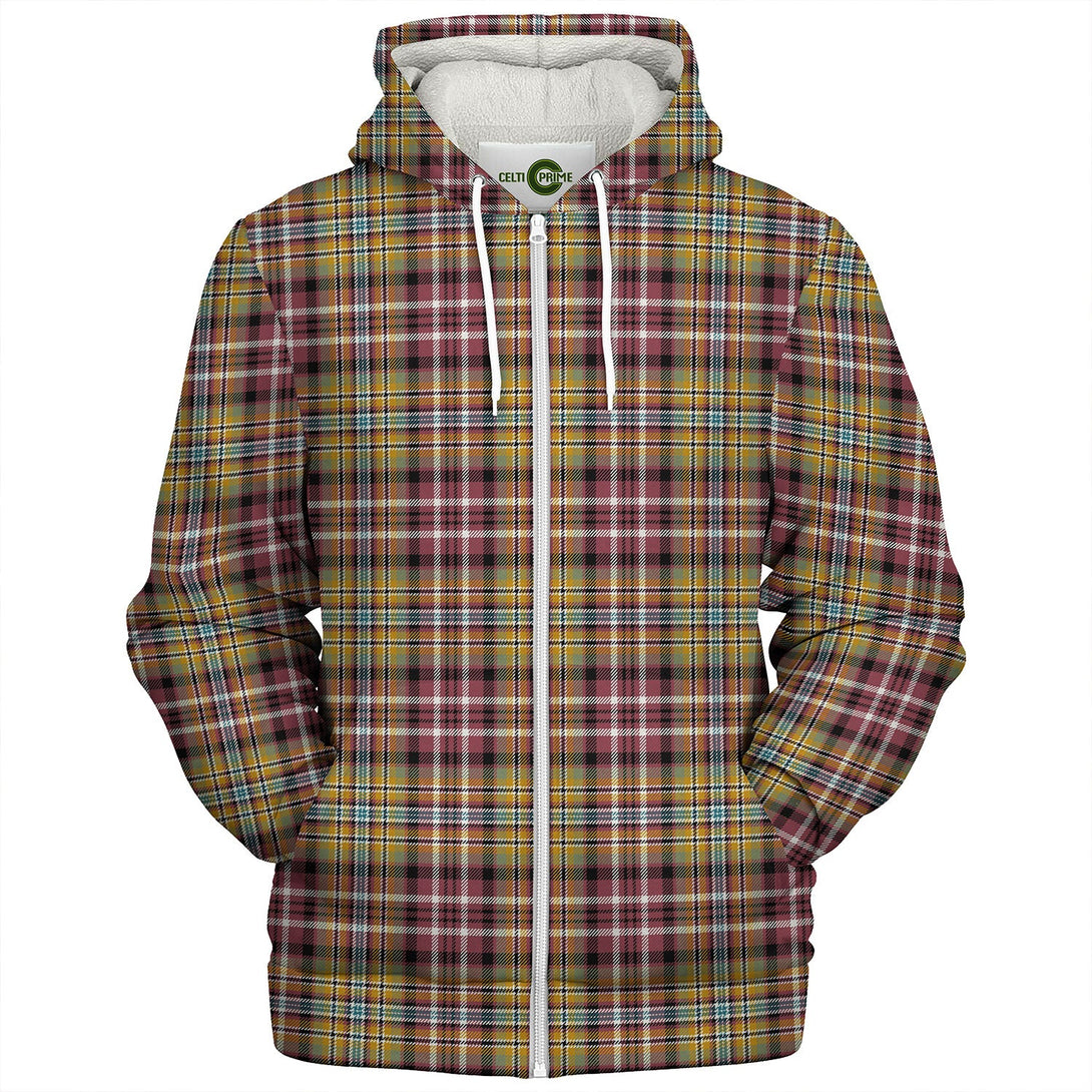 Jacobite Old Ancient Tartan Sherpa Hoodie