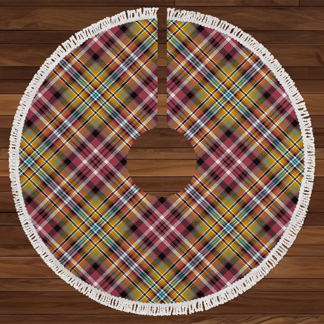 Jacobite Old Ancient Tartan Christmas Tree Skirt