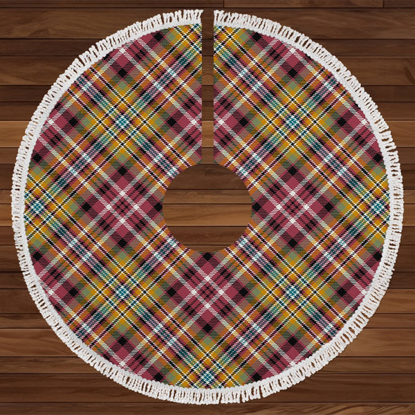 Jacobite Old Ancient Tartan Christmas Tree Skirt