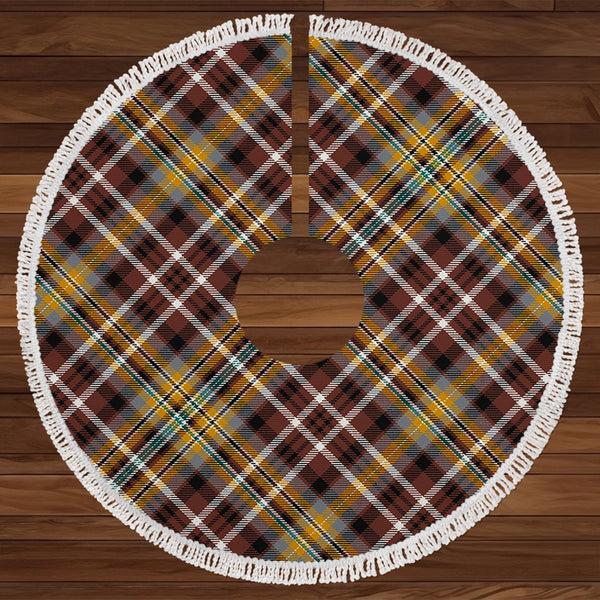 Jacobite Old Modern Tartan Christmas Tree Skirt