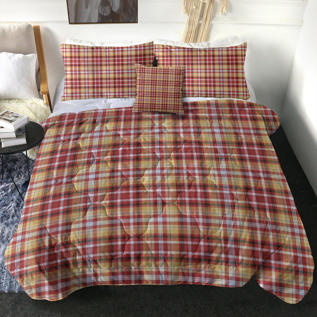 Jacobite Old Sett Weathered Tartan Comforter