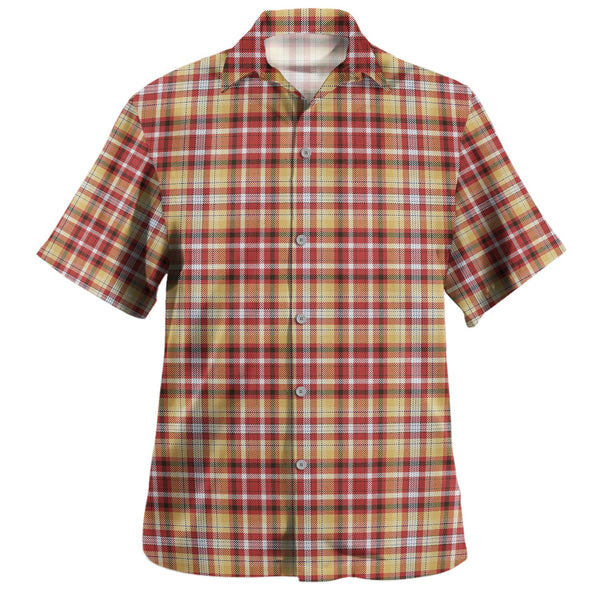 Jacobite Old Sett Weathered Tartan Hawaiian Shirt