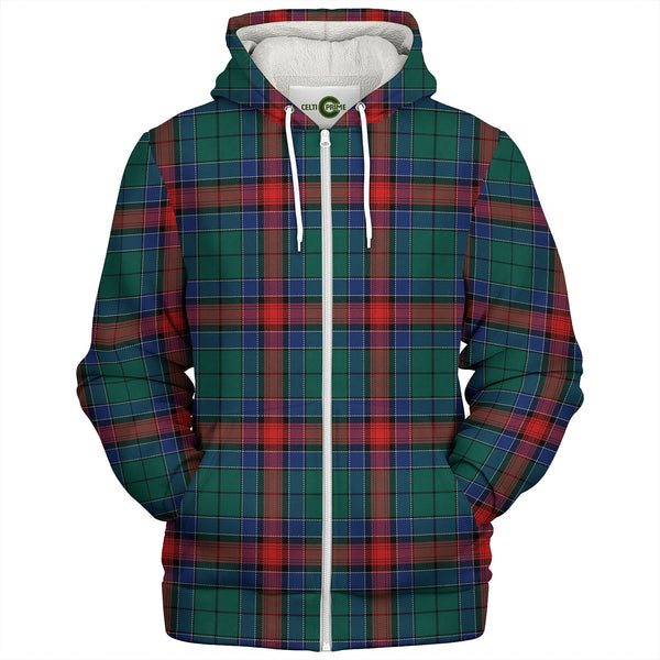 Jardine Dress Modern Tartan Sherpa Hoodie