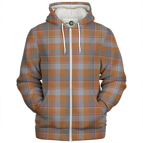 Jardine of Castlemilk Ancient Clan Badge Tartan Sherpa Hoodie