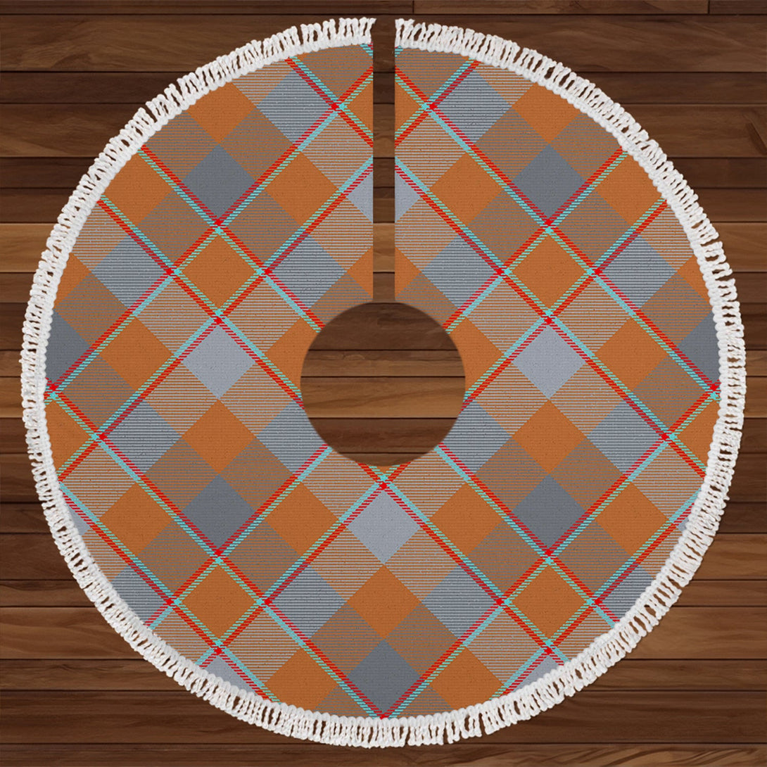 Jardine of Castlemilk Ancient Clan Badge Tartan Christmas Tree Skirt