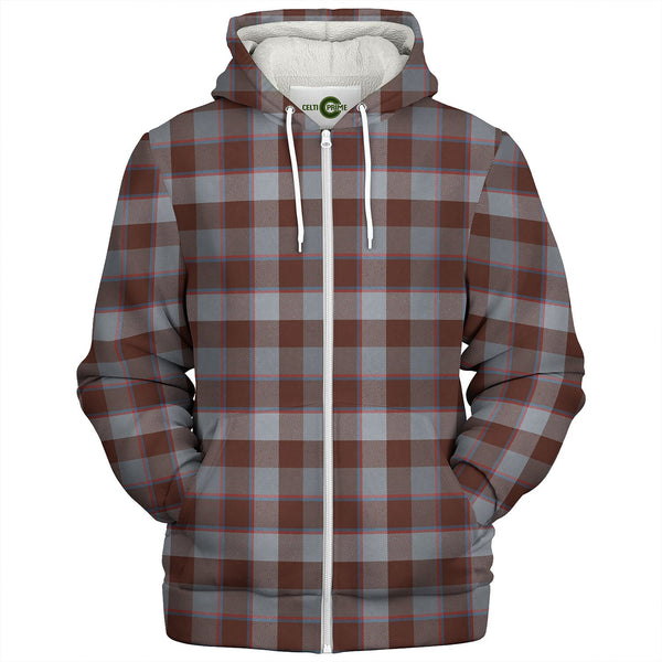 Jardine of Castlemilk Modern Tartan Sherpa Hoodie