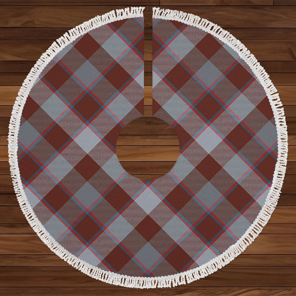 Jardine of Castlemilk Modern Tartan Christmas Tree Skirt