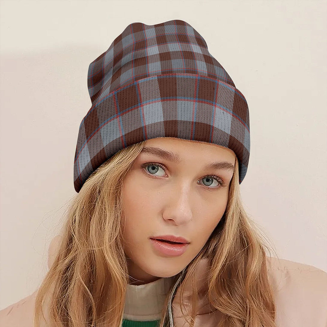 Jardine of Castlemilk Modern Tartan Knitted Beanie