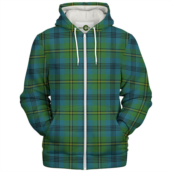 Johnstone Clans Originaux (Johnson Clans Originaux) Ancient Tartan Sherpa Hoodie