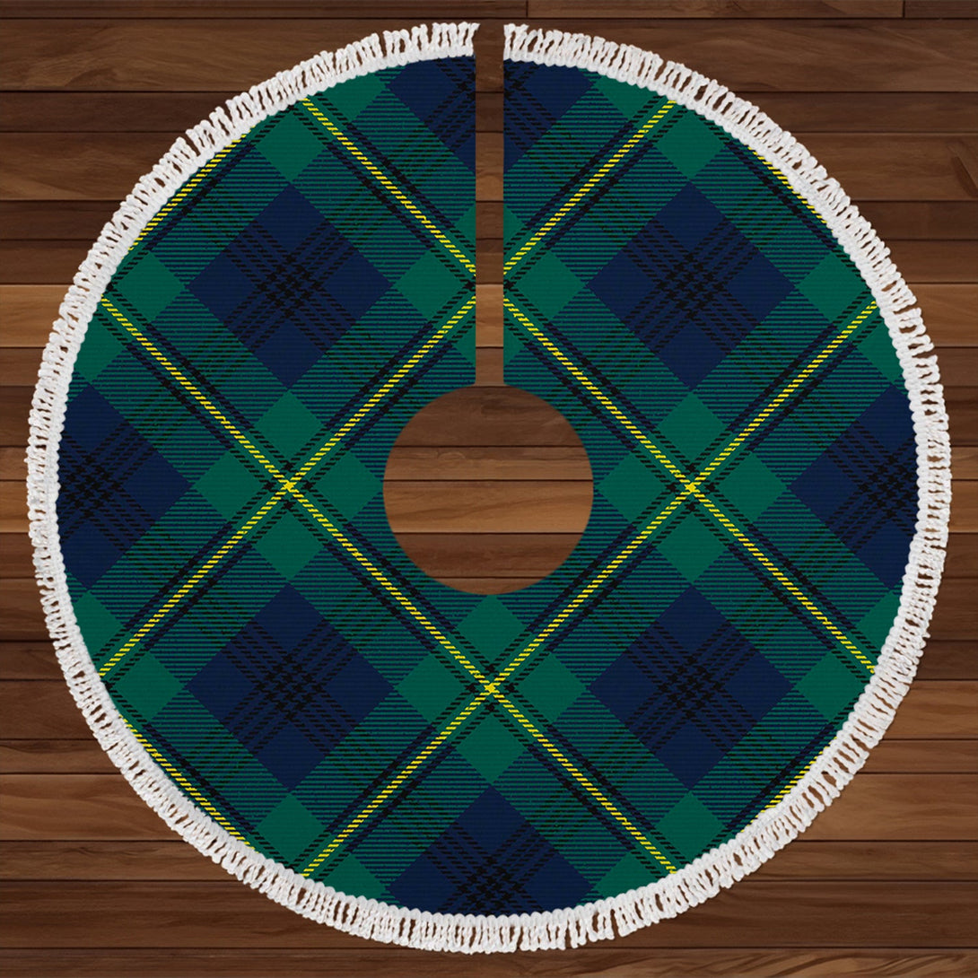 Johnstone Clans Originaux (Johnson Clans Originaux) Modern Tartan Christmas Tree Skirt