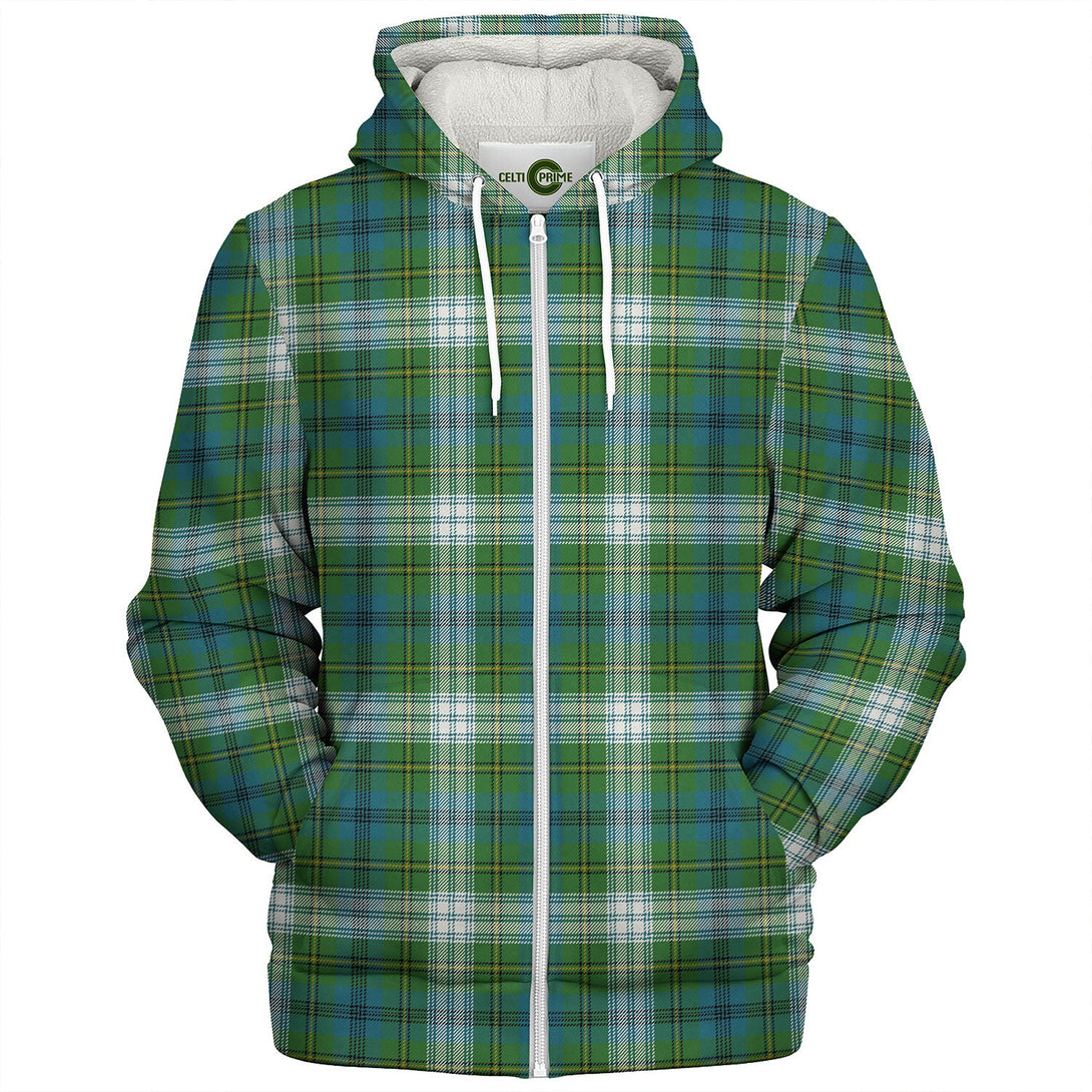 Johnstone Dress (Johnson Dress) Ancient Tartan Sherpa Hoodie