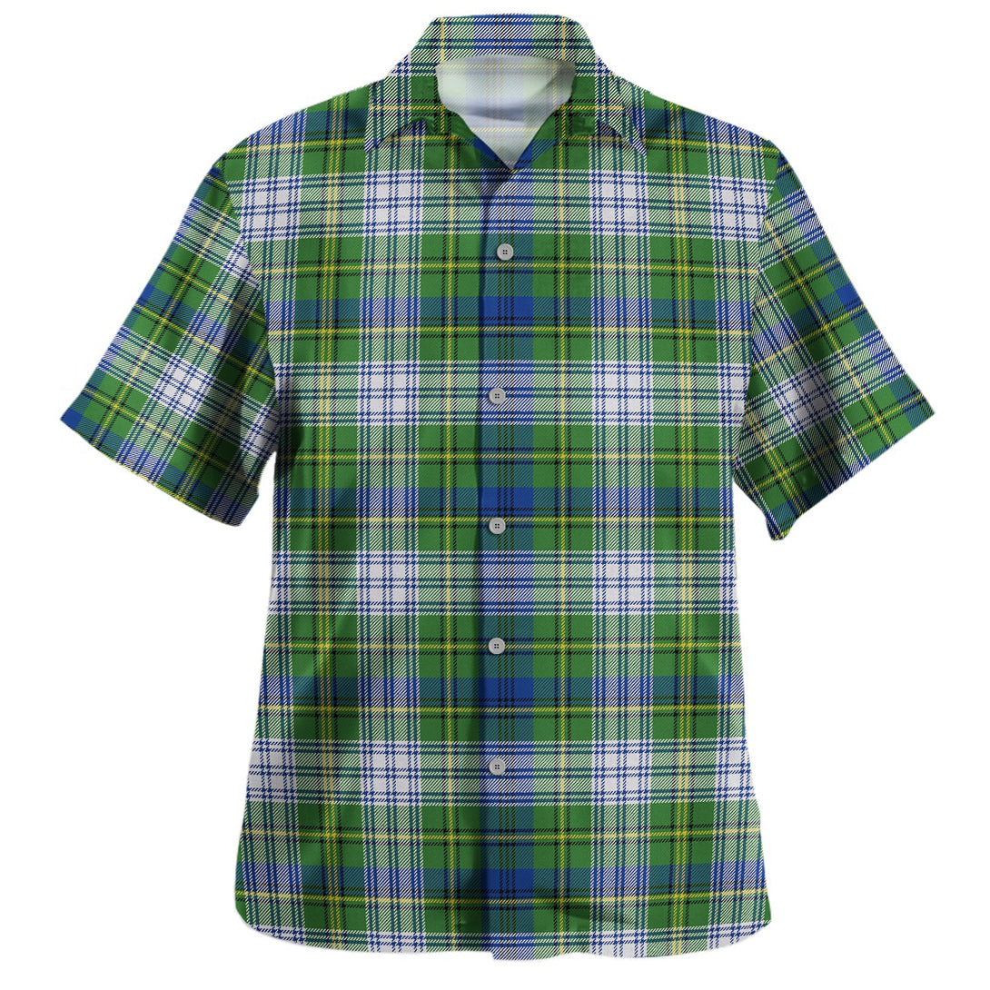 Johnstone Dress (Johnson Dress) Modern Tartan Hawaiian Shirt