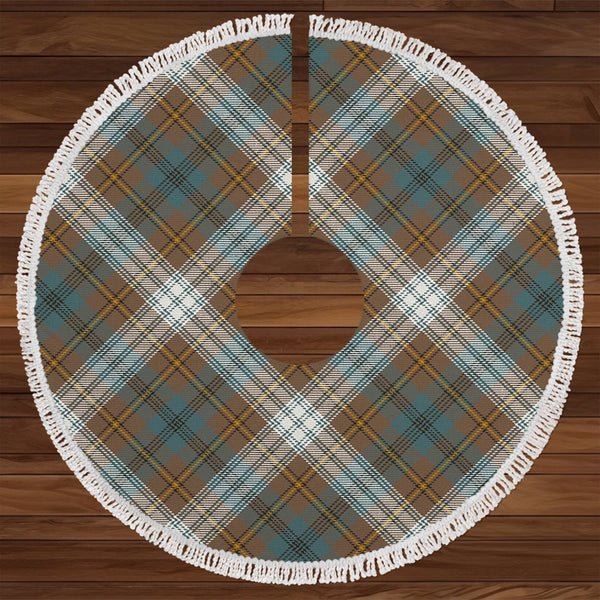 Johnstone Dress (Johnson Dress) Weathered Tartan Christmas Tree Skirt