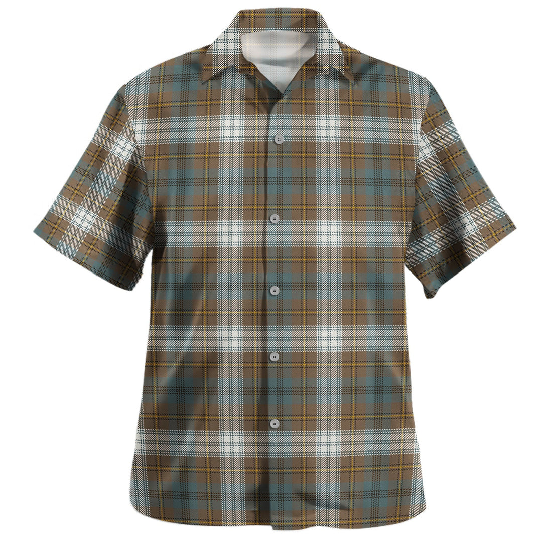 Johnstone Dress (Johnson Dress) Weathered Tartan Hawaiian Shirt