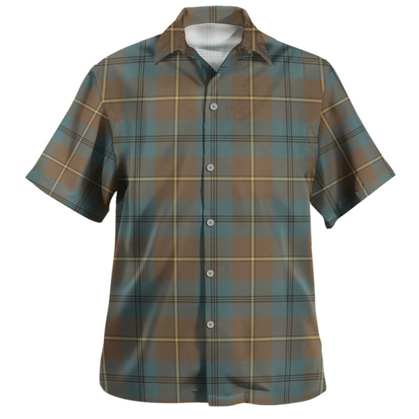 Johnstone (Johnson) Weathered Tartan Hawaiian Shirt