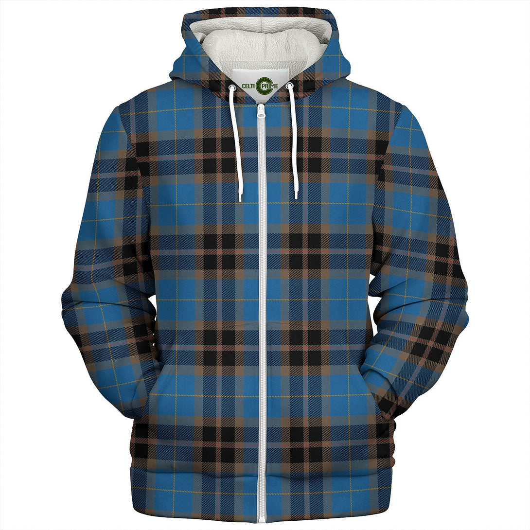 Jones Bobby Ancient Tartan Sherpa Hoodie