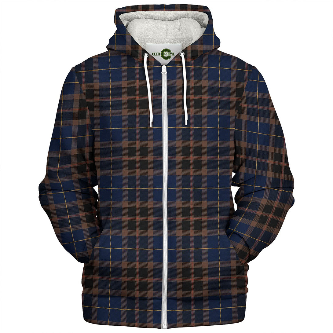 Jones Bobby Modern Tartan Sherpa Hoodie