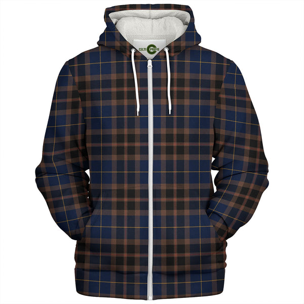 Jones Bobby Modern Tartan Sherpa Hoodie