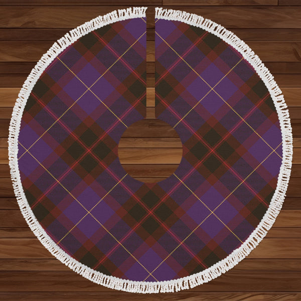 Jones Bobby Weathered Tartan Christmas Tree Skirt