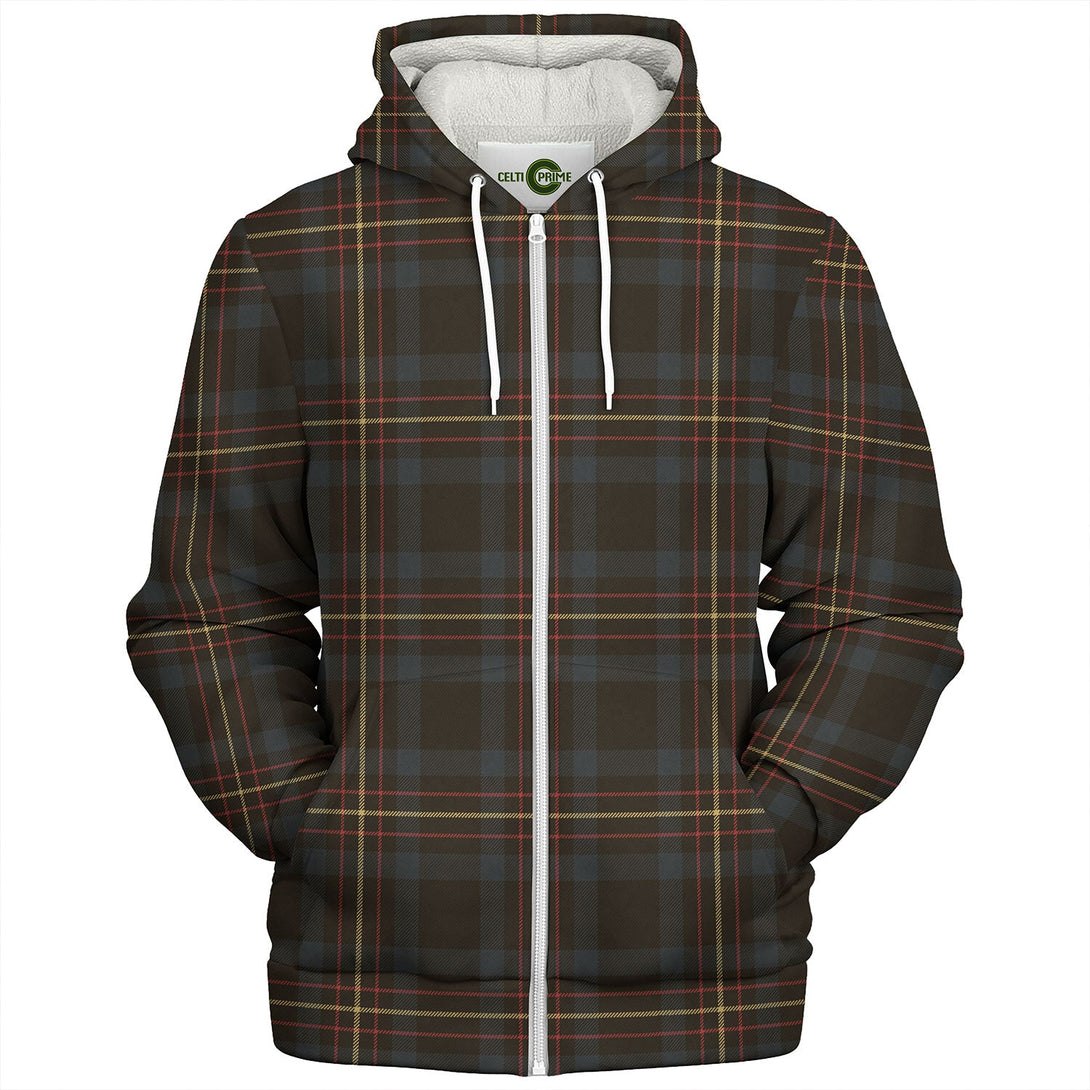 Kalkofen Weathered Tartan Sherpa Hoodie