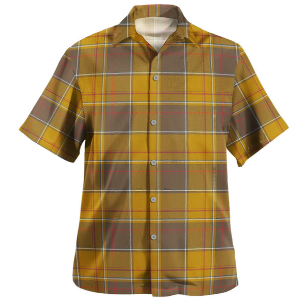 Keilar Weathered Tartan Hawaiian Shirt