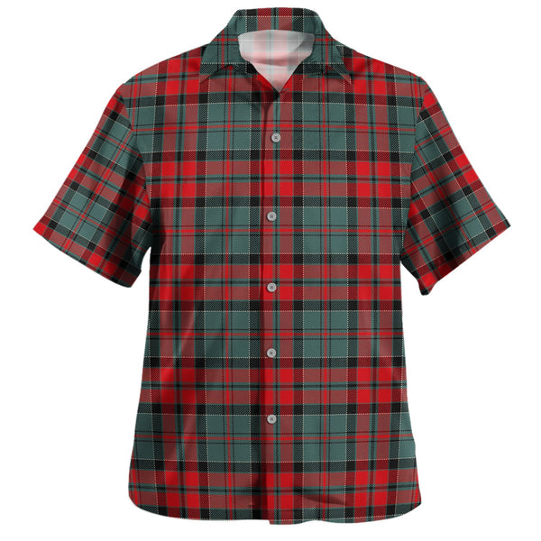 Keith Fashion (Austin Fashion) Modern Tartan Hawaiian Shirt